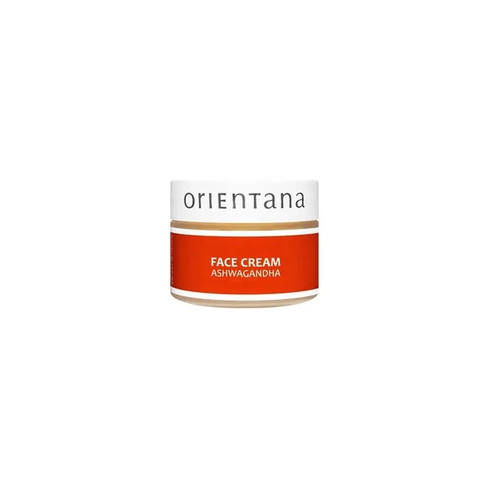 Orientana Ashwagandha Face Cream Indian Ginseng Natural Vegan Anti-Aging Moisturizer for Mature Sensitive Skin 40g