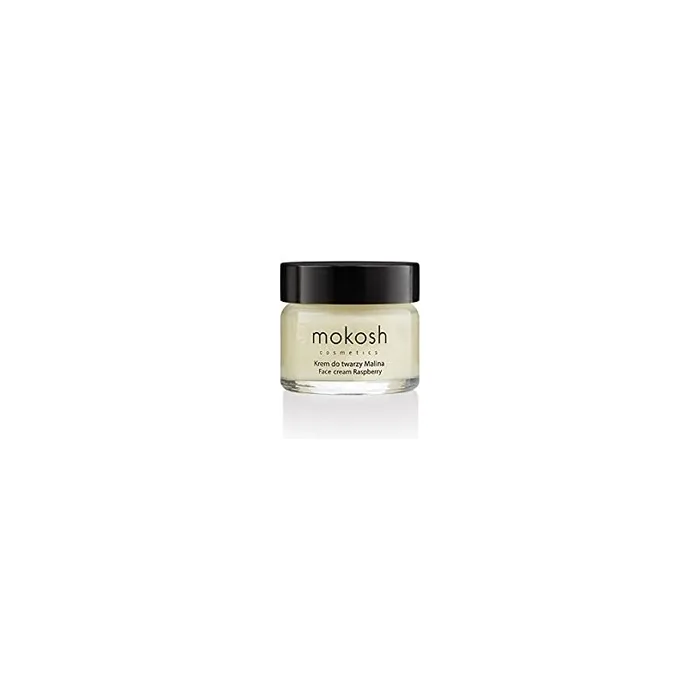 Mokosh Regenerating Anti-Pollution Face Cream Skin Care & Protection Anti-Wrinkle Raspberry 15ml