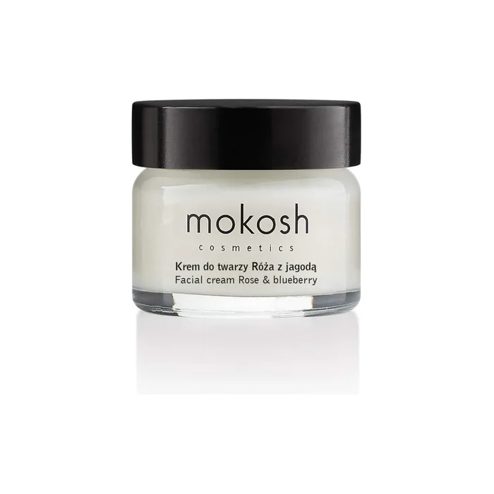 MOKOSH Firming Anti-Aging Facial Cream Rose and Blueberry 15ml