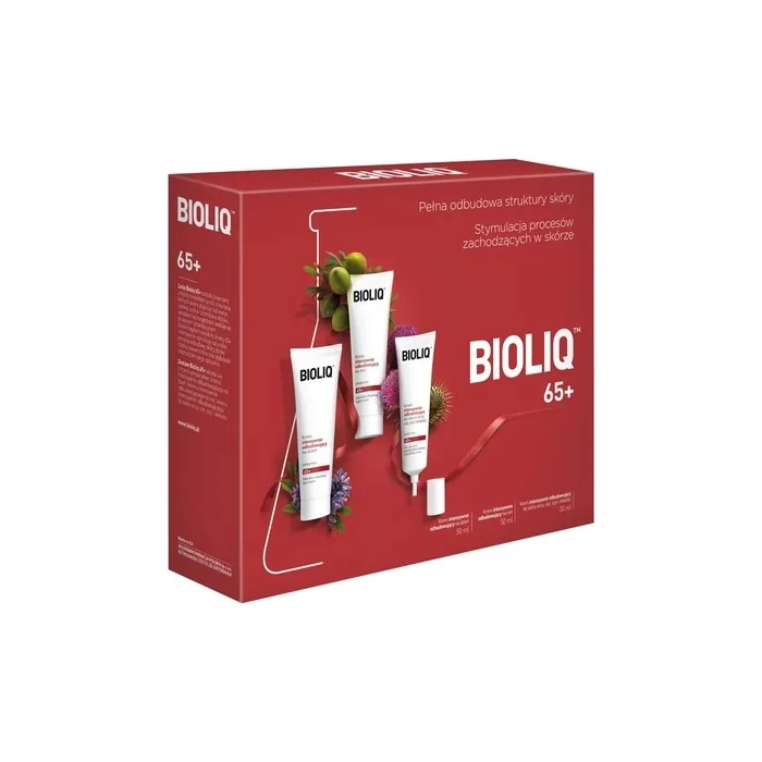 Bioliq Set 65+ Day Cream 50ml + Night Cream 50ml + Eye, Lip, Neck And Decollete Cream 30ml