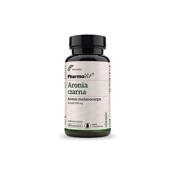 Pharmovit Black Aronia 20:1 Fruit Extract 200mg