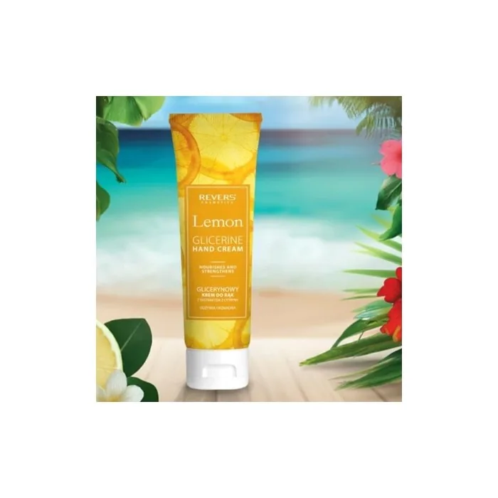 Nourishing And Strengthening Glycerin Hand And Nail Cream With Lemon Extract 125ml