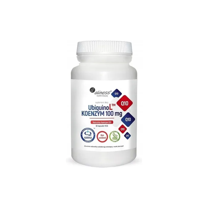 Ubiquinol Kaneka Natural Coenzyme Q10 100mg 60 Vegan Capsules