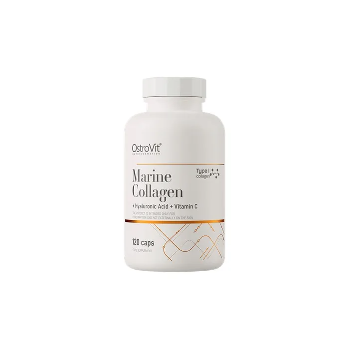 Ostrovit Marine Collagen Hyaluronic Acid Vitamin C 120 Capsules