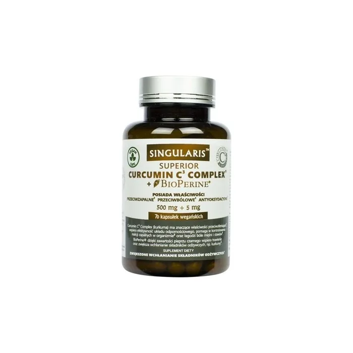 Singularis Superior Turmeric C3 Complex With Bioperine 70 Vegan Capsules