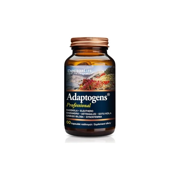 Doctor Life Asia Adaptogens Adaptogeny Dietary Supplement 60 Capsules