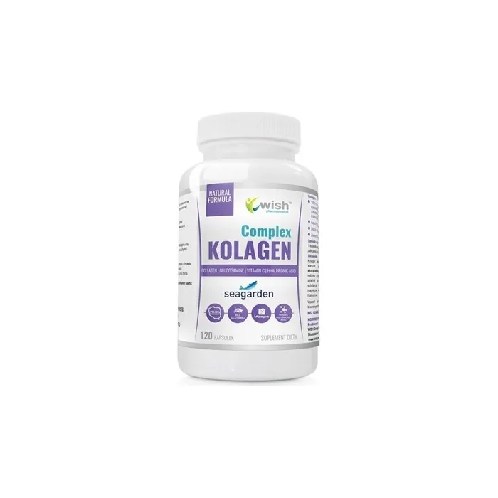 Wish Pharmaceutical Seagarden Collagen Complex Dietary Supplement 120 Capsules