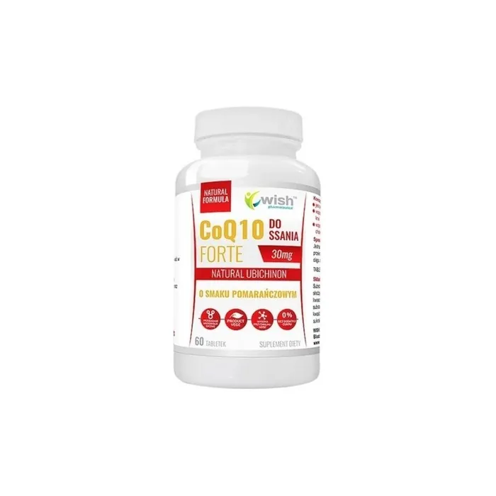 Wish Coenzyme Q10 Forte for Sucking 60 Tablets