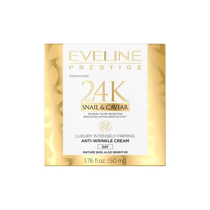 Eveline 24k Snail & Caviar Anti-Wrinkle Cream Day - 50ml