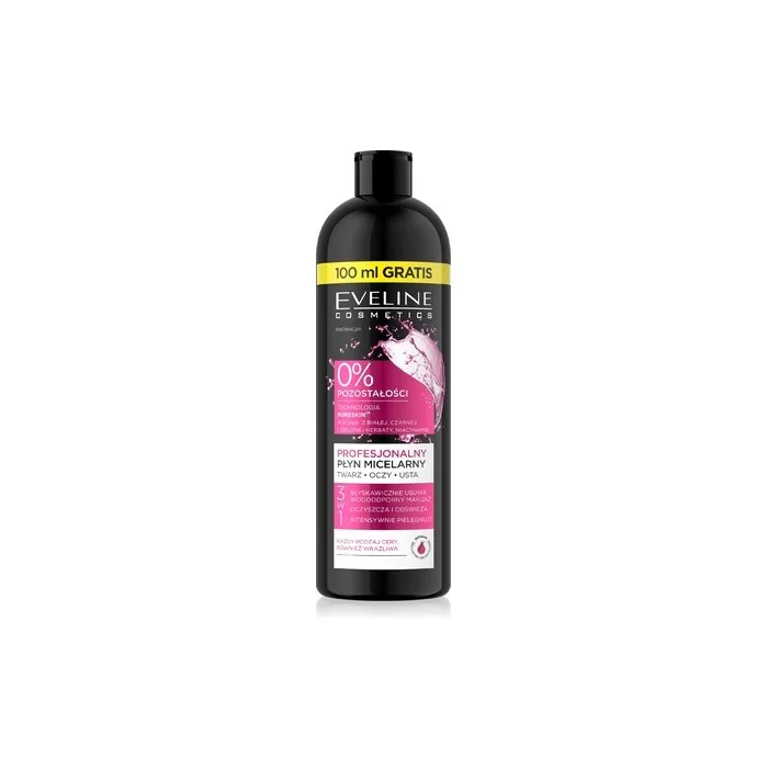 Eveline Pureskin Professional Micellar Liquid Niacinamide 3 In 1 500 Ml