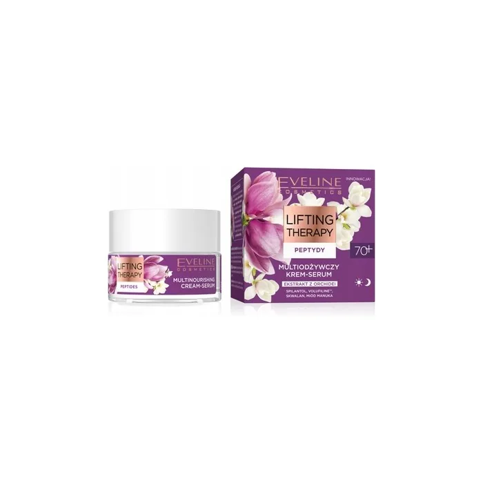 Eveline Cosmetics Lifting Therapy - Peptides Face Cream Serum 50ml