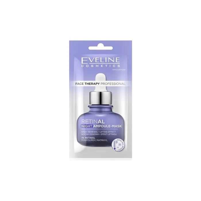 Eveline Face Therapy Professional Ampoulemask Night Mask Retinal 8ml