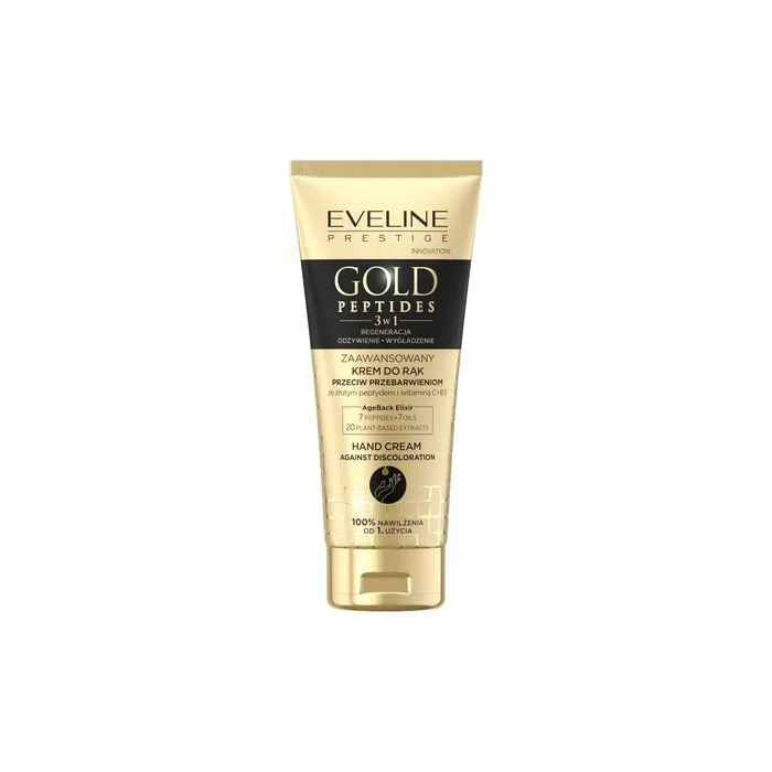 Eveline Gold Peptide Hand Cream Against Discoloration 75ml