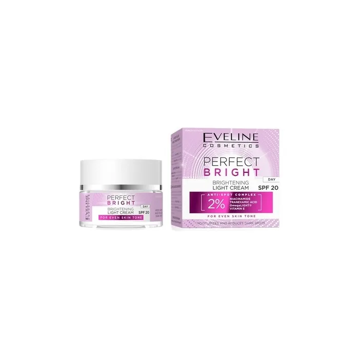 Eveline Perfect Bright Brightening Light Day Cream Spf20 50ml