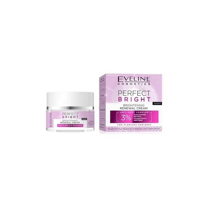 Eveline Perfect Bright Brightening And Anti-Aging Night Cream 50ml