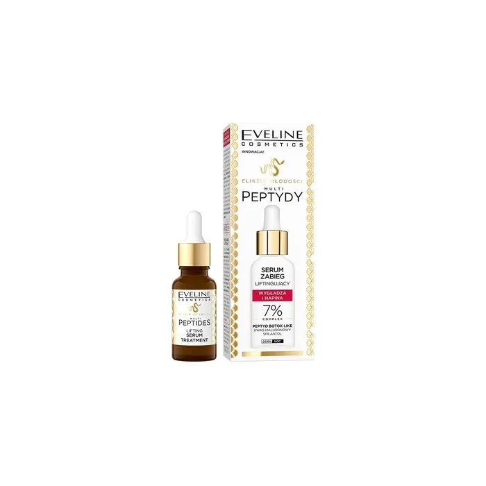Eveline Cosmetics Elixir Of Youth Peptide Serum Lifting Treatment 18ml
