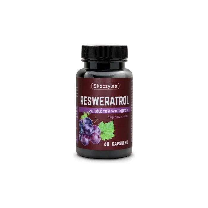 Skoczylas Resveratrol From Grape Skins Dietary Supplement 60 Capsules
