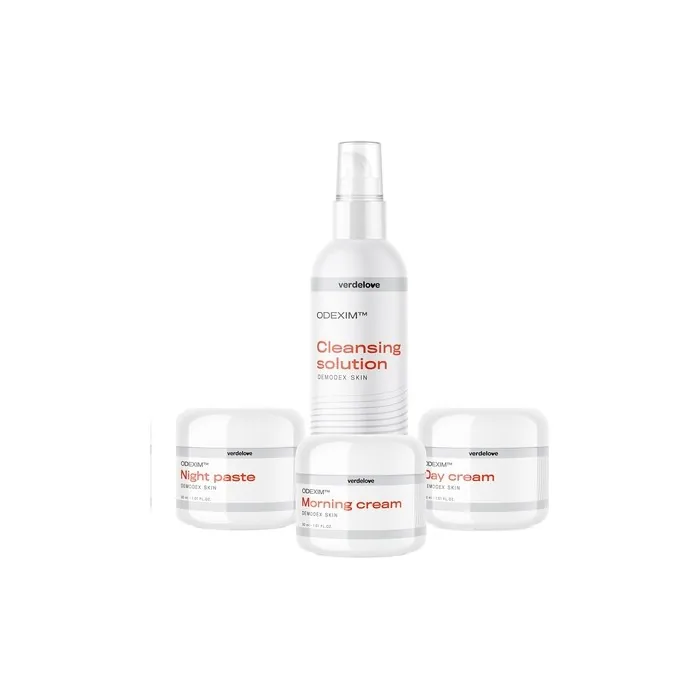 Odexim Nuzeniec Cleansing Liquid 150ml Day Cream 30ml Night Cream 30ml Night Paste 30ml