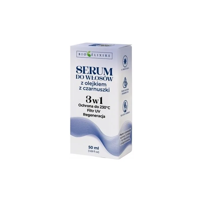 Bioelixir Black Seed Oil Uv Filter Serum With Black Cumin Oil 3 In 1 50ml