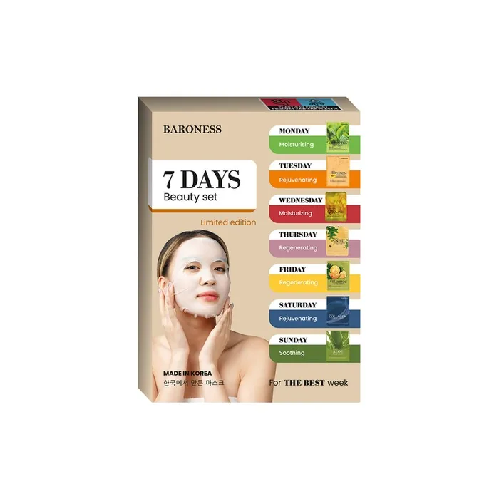 Baroness 7-Day Sheet Mask Set