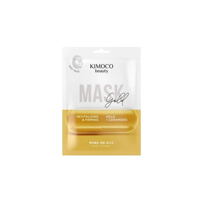Kimoco Beauty Colloidal Gold and Ceramides Sheet Mask 23ml