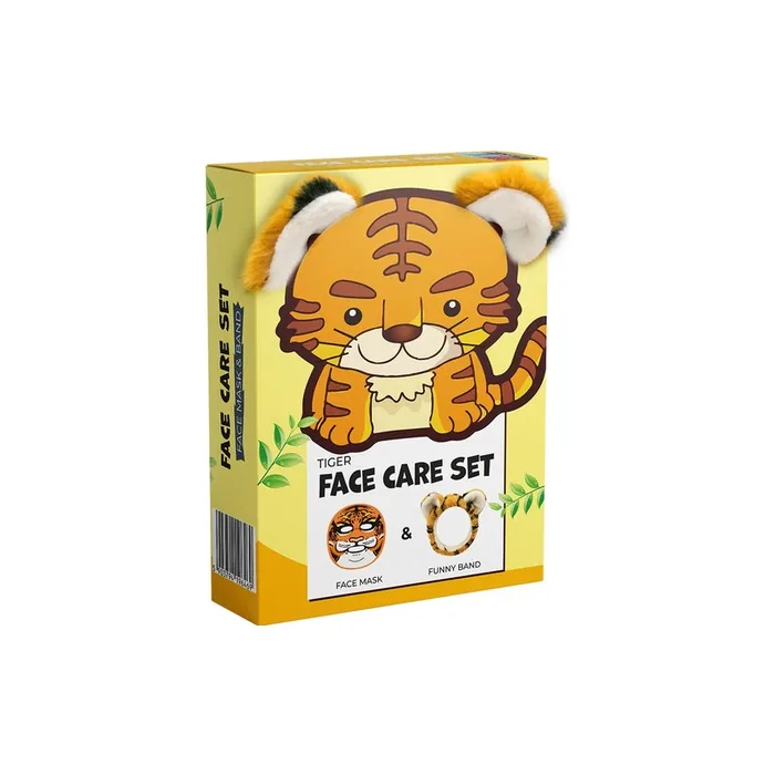 Mond'sub Smoothing Face Mask And Tiger Headband Set