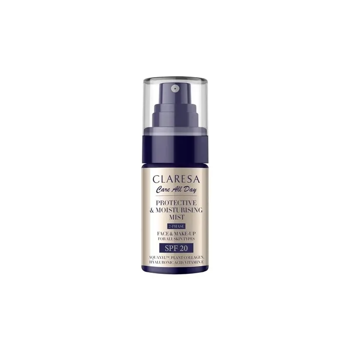 Claresa All Day Protective & Moisturising Mist With Spf20, 50ml