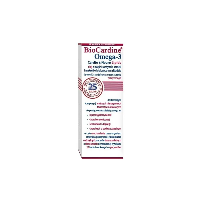 Marinex BioCardine Omega-3 Cardio & Neuro Lipids 200ml