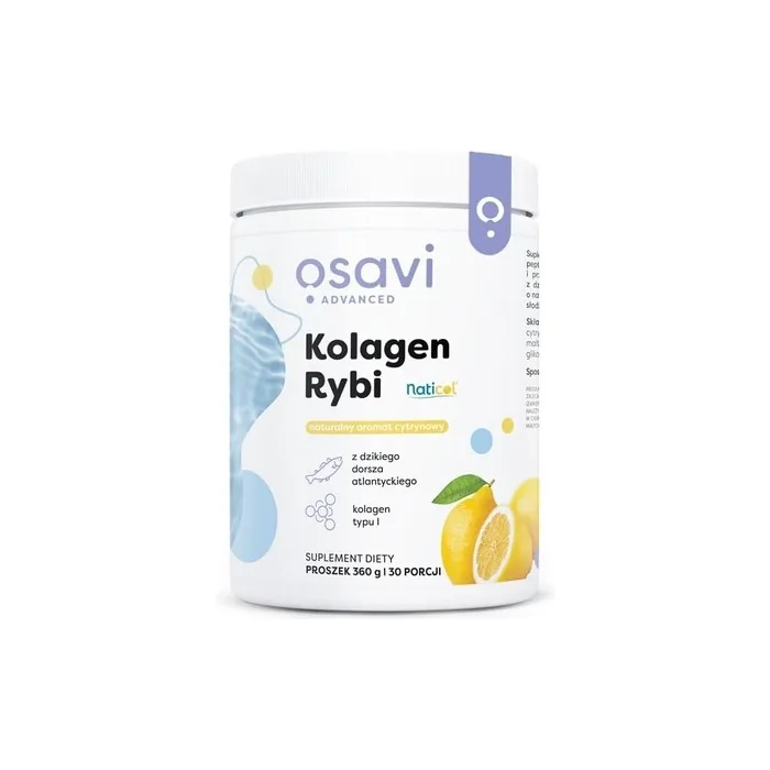 Osavi Wild Cod Fish Collagen Powder Lemon Flavor 360g