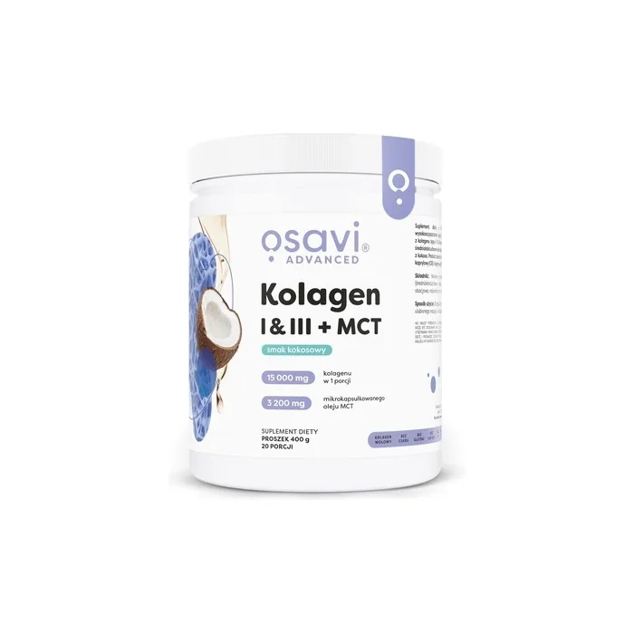 Osavi Collagen I & III with MCT Coconut 400g