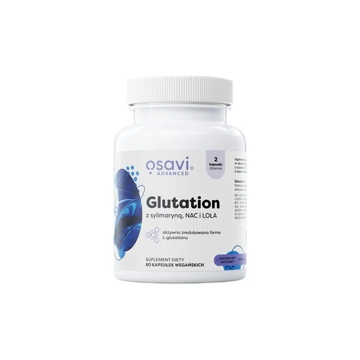 Osavi Glutathione With Silymarin Nac And Lola Dietary Supplement 60 Capsules