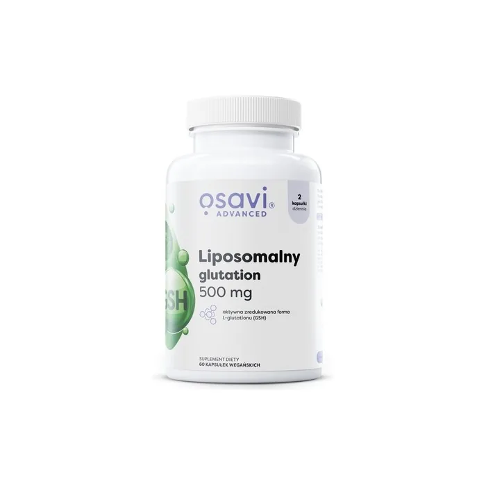 Osavi Liposomal Glutathione 500mg Vegan Capsules - 60 Count