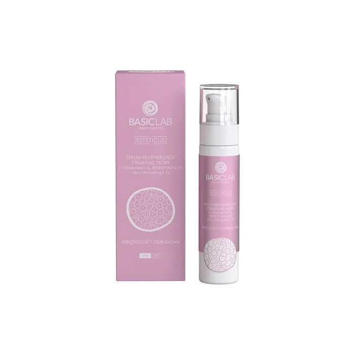 Esteticus Regenerating Serum For Skin Structure With 1% Ceramides, 2% Prebiotic, And 3% Vitamin E 50ml