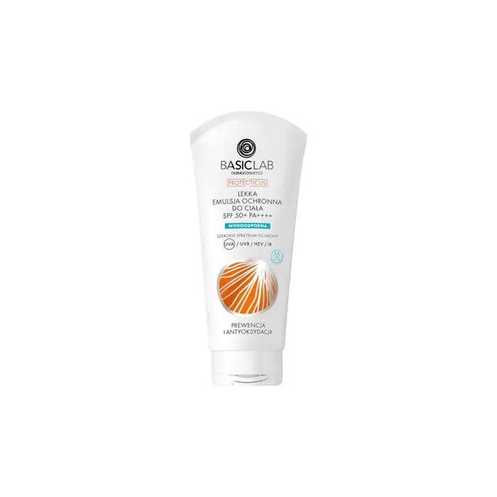 Basiclab Protecticus Waterproof Sunscreen Emulsion Spf50 For Sensitive Skin 100ml