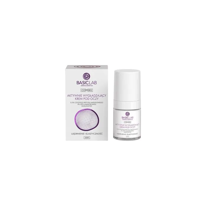 Basiclab Active Smoothing Eye Cream For Day Use, 18 Ml