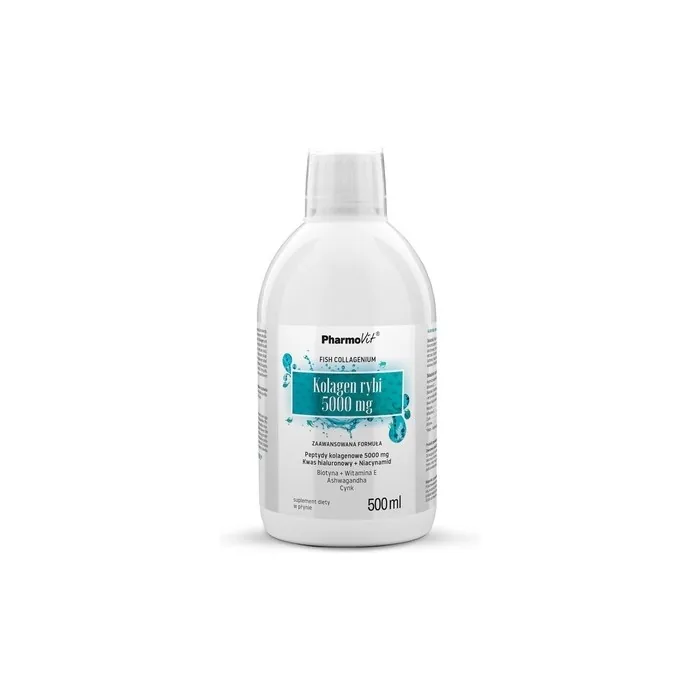 Pharmovit Fish Collagen 5000mg Dietary Supplement In Liquid 500ml