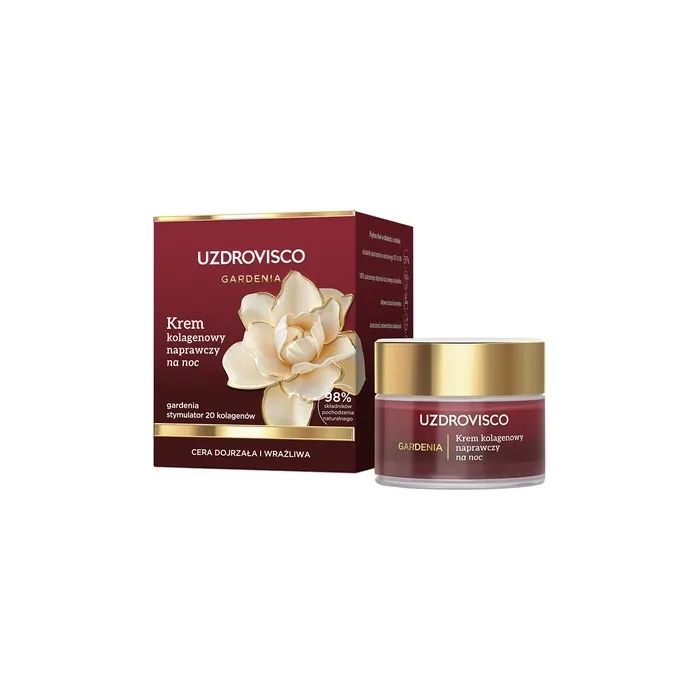 Uzdrovisco Gardenia Collagen Repair Night Cream 50ml