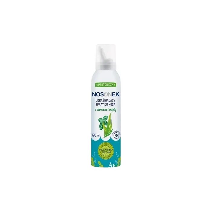 Nosonek Hypertonic Nasal Spray With Aloe Vera And Mint 120 Ml