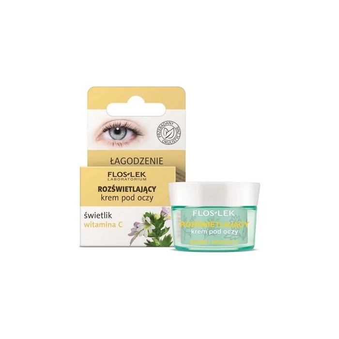 Floslek Pharma Soothing Illuminating Eye Cream With Eyebright And Vitamin C 15ml