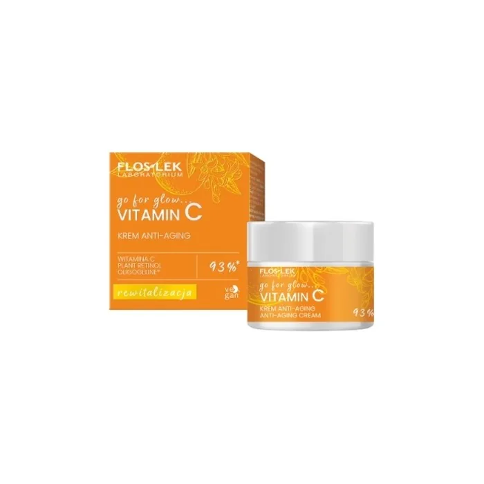 Floslek Laboratorium Go For Glow Vitamin C Cream Antiaging Day And Night 50 Ml