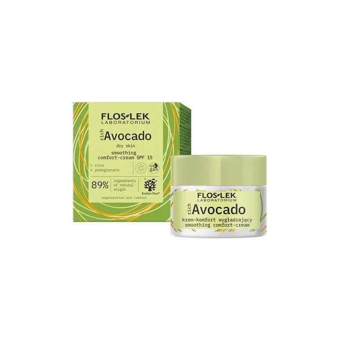 Richavocado Comfort Cream Smoothing Spf15 For Day 50ml