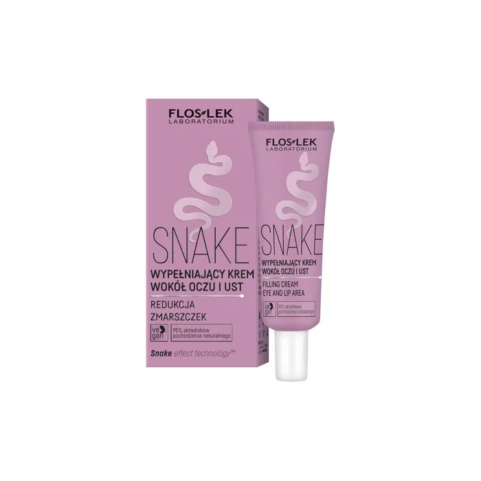 Floslek Floslek Snake Filling Cream For Eyes And Lips 30 Ml