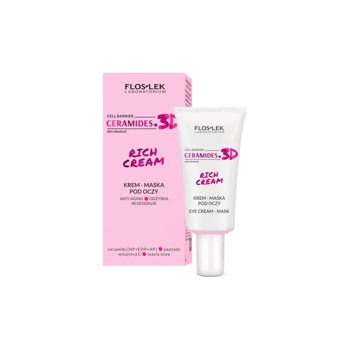 Floslek Ceramides 3d Rich Cream Eye Mask 30ml