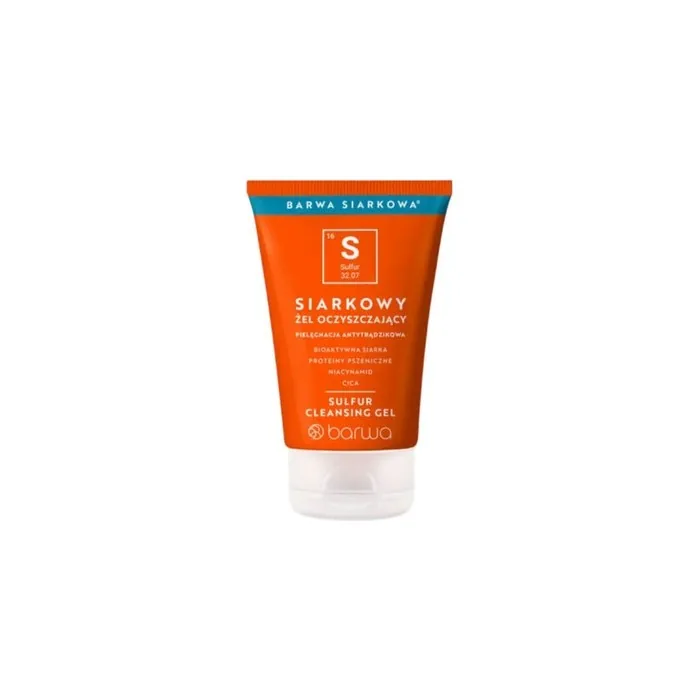Barwa Sulphuric Cleansing Face Gel for Anti-Acne Oily Skin 120ml