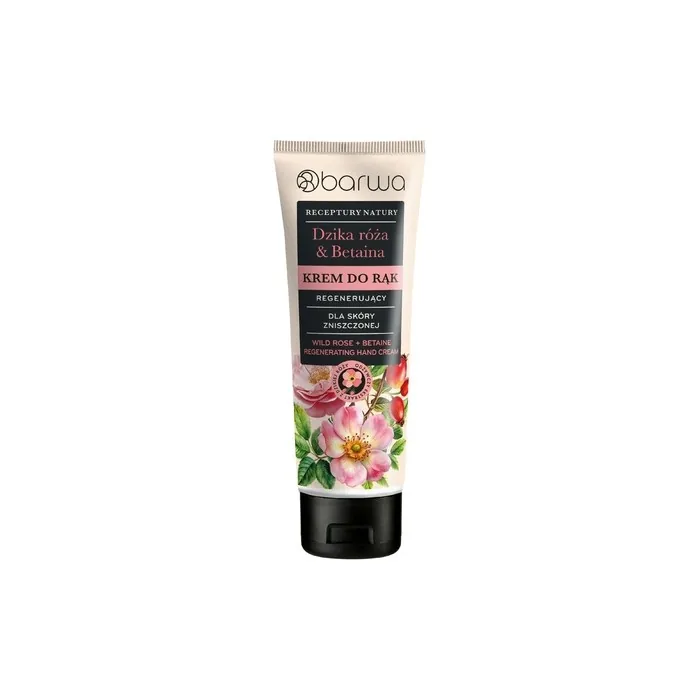 Barwa Receptury Natury Regenerating Hand Cream Wild Rose & Betaine 100 Ml