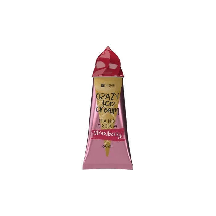 Hiskin Crazy Ice Cream Hand Cream Strawberry 60ml