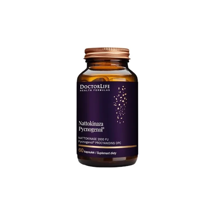 Doctor Life Nattokinase Pycnogenol 60 Capsules