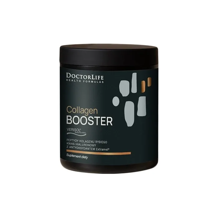 Doctor Life Collagen Booster Fish Collagen Peptides + Hyaluronic Acid Dietary Supplement 165g