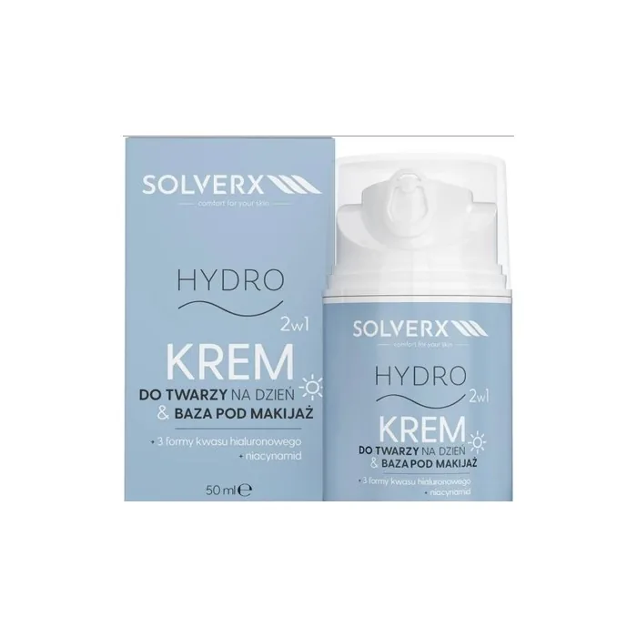 Solverx Deep H2O+ Facial Day Cream 50ml