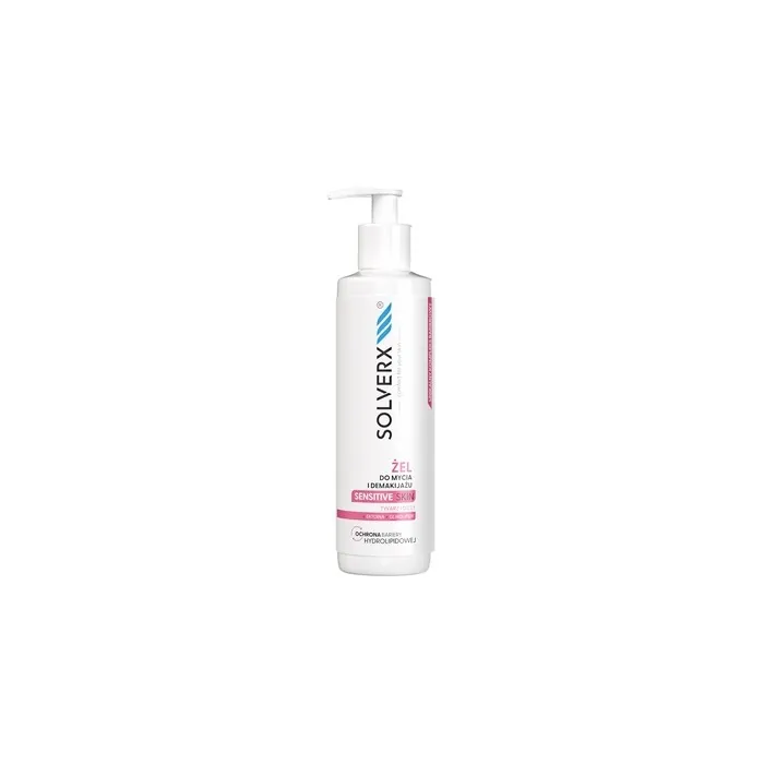 Solverx Sensitive Skin Cleansing Gel For Face And Eyes 200 Ml